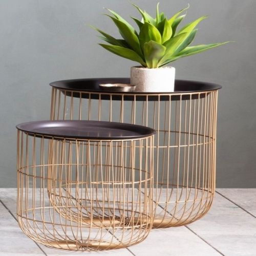 Black Nest of Tables