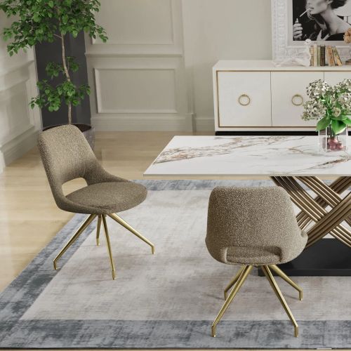 Boucle Dining Chairs