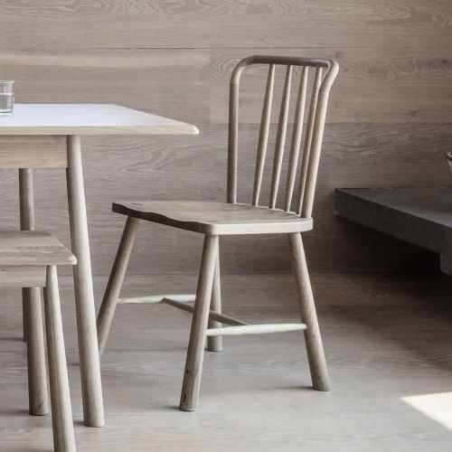 oak dining chairs