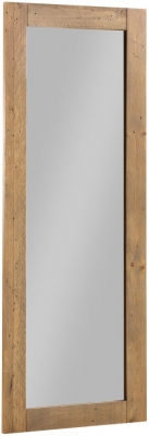 Product photograph of Urban Elegance Reclaimed Wood Extra Long Wall Mirror from Choice Furniture Superstore