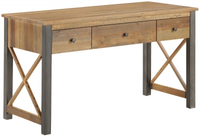 Product photograph of Urban Elegance Reclaimed Wood Home Office Desk from Choice Furniture Superstore