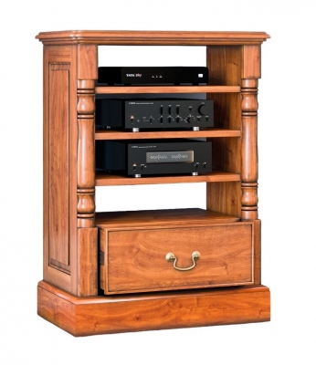 Product photograph of La Reine Mahogany Entertainment Cabinet from Choice Furniture Superstore