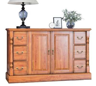 Product photograph of La Reine Mahogany Sideboard from Choice Furniture Superstore