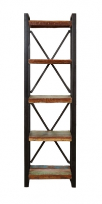 Product photograph of Urban Chic Reclaimed Alcove Bookcase from Choice Furniture Superstore