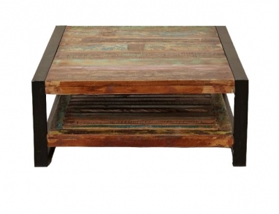 Product photograph of Urban Chic Reclaimed Coffee Table from Choice Furniture Superstore