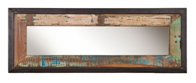 Product photograph of Urban Chic Reclaimed Rectangular Mirror - 55cm X 150cm from Choice Furniture Superstore