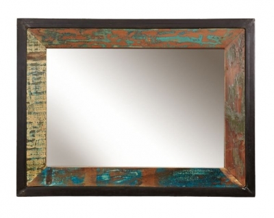 Product photograph of Urban Chic Reclaimed Rectangular Mirror - 90cm X 120cm from Choice Furniture Superstore