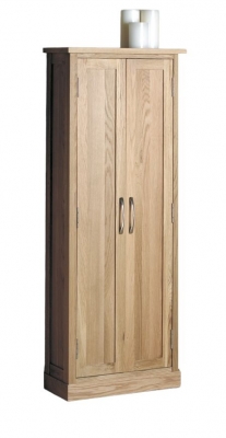 Product photograph of Mobel Oak 2 Door Dvd Cupboard from Choice Furniture Superstore