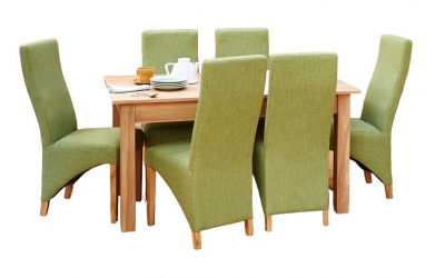 Product photograph of Mobel Oak Large Dining Table - 6 Seater from Choice Furniture Superstore