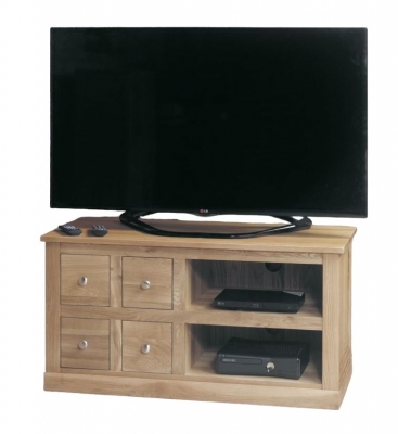 Product photograph of Mobel Oak Tv Cabinet from Choice Furniture Superstore