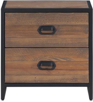 Ooki Modular Reclaimed Wood 2 Drawer Low Chest