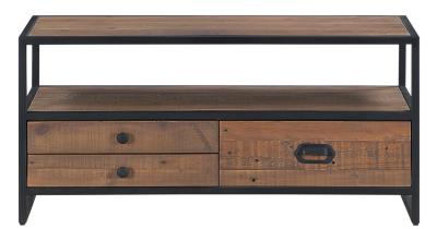 Ooki Reclaimed Wood 3 Drawer Tv Unit