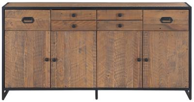 Ooki Reclaimed Wood Medium Sideboard 4 Doors