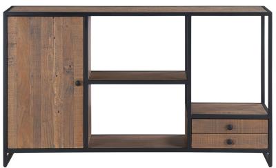 Ooki Reclaimed Wood Open Console Table