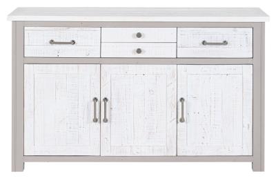 Greystone Reclaimed Wood Medium Sideboard 3 Doors