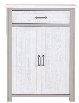 Product photograph of Greystone Reclaimed Wood Shoe Cupboard from Choice Furniture Superstore
