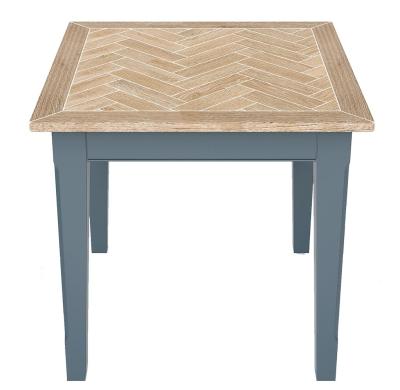 Signature 80cm Blue Square Dining Table