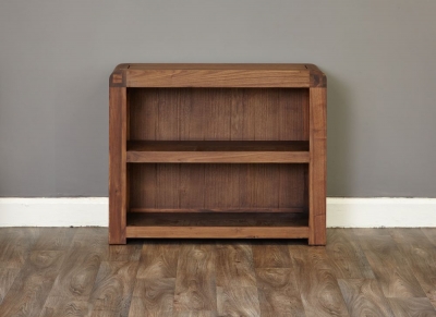 Product photograph of Shiro Walnut Bookcase from Choice Furniture Superstore