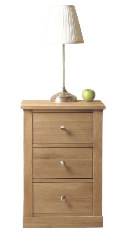 Mobel Oak Bedside Cabinet