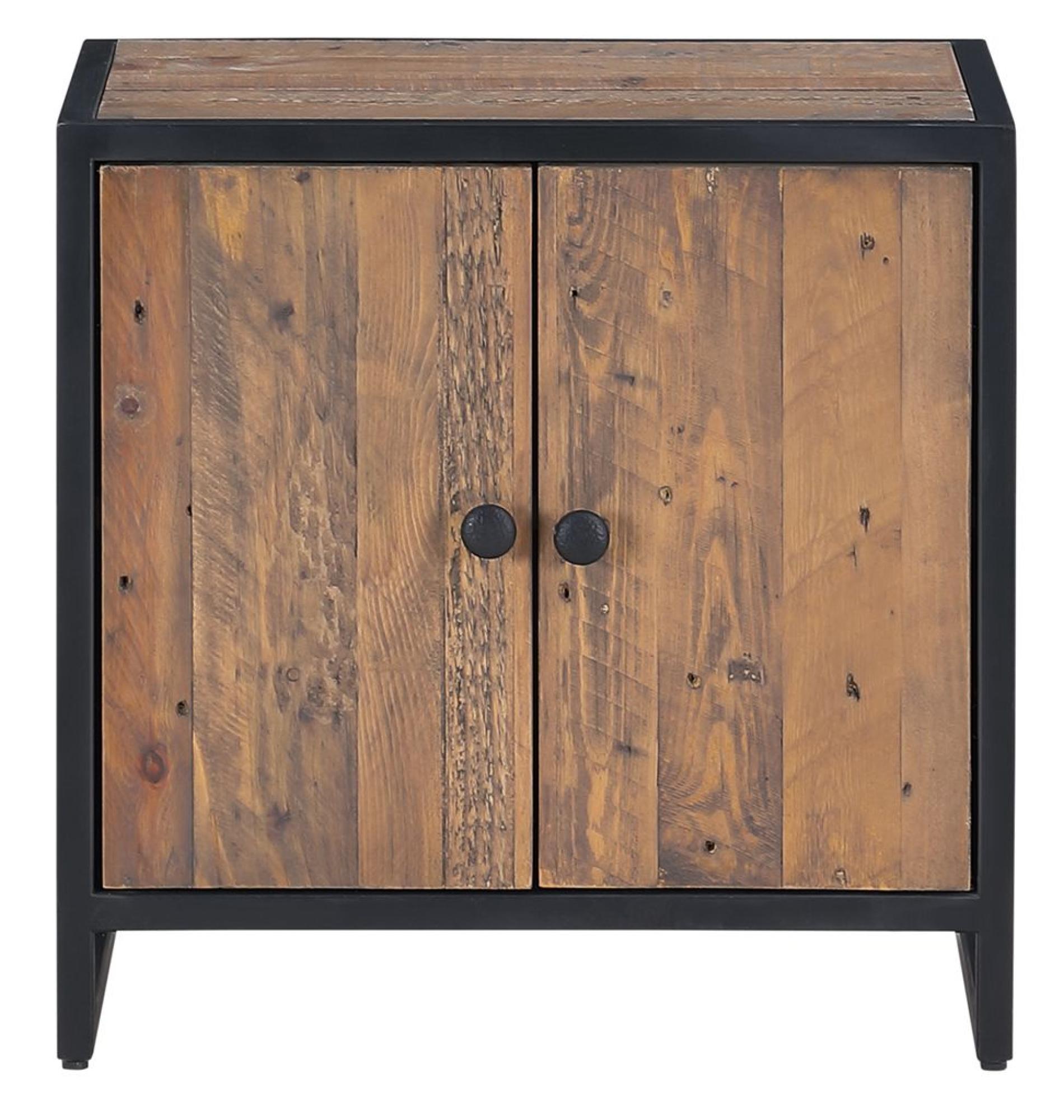 Ooki Modular Reclaimed Wood 2 Door Low Cupboard