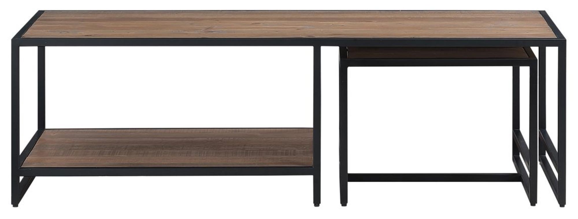 Olmsted Reclaimed Wood Coffee Table with Side Table