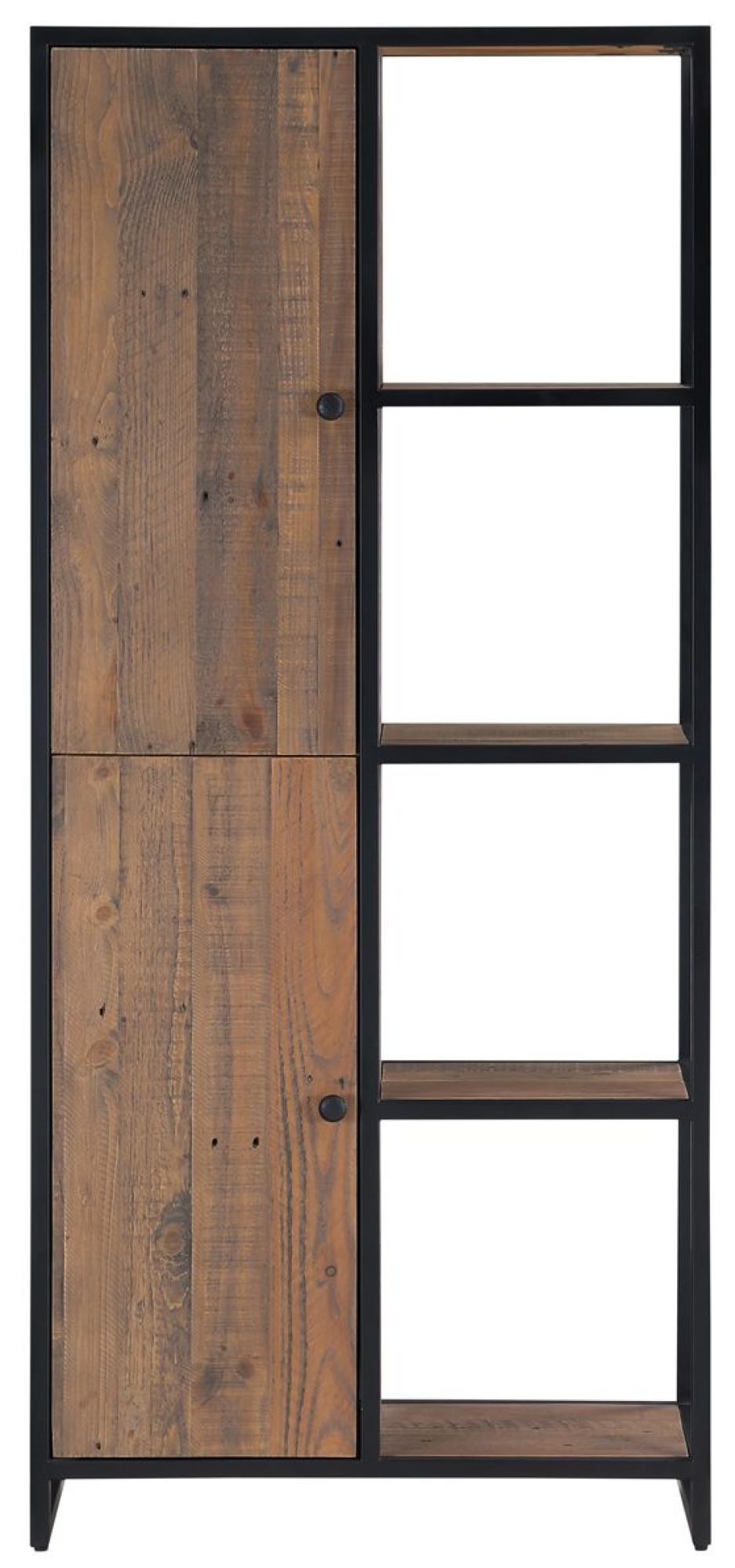 Ooki Reclaimed Wood Tall  Bookcase