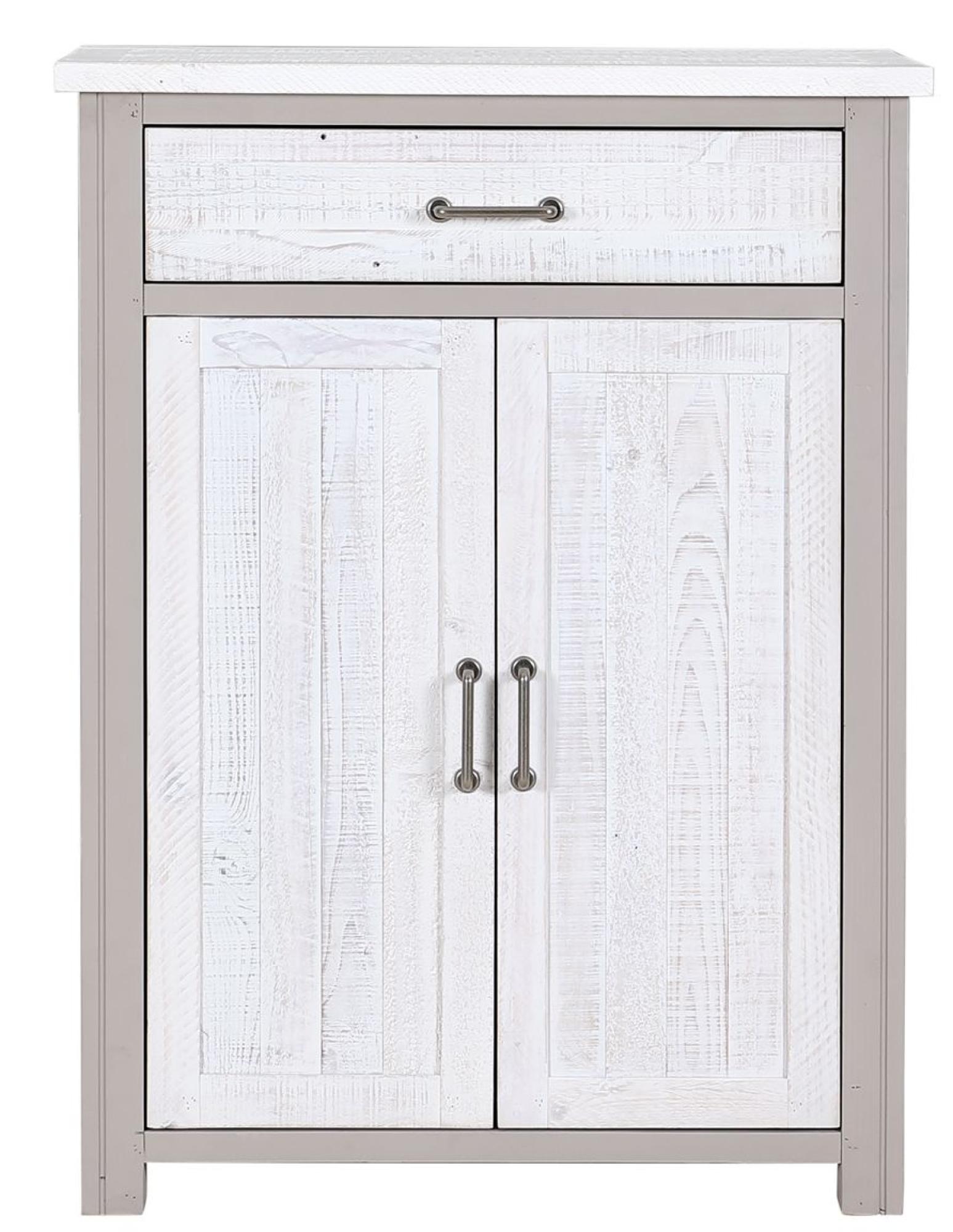 Greystone Reclaimed Wood Shoe Cupboard
