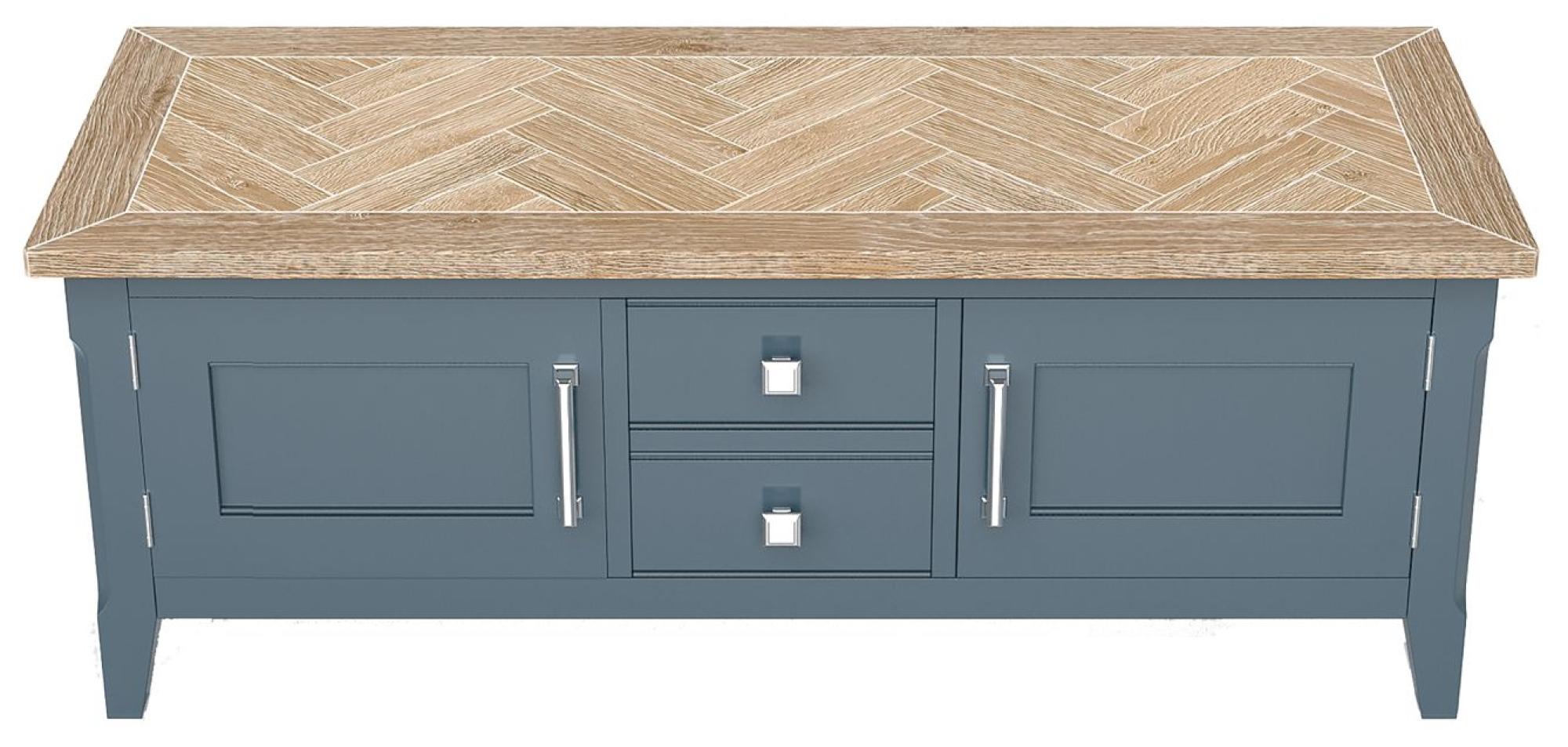 Signature Blue 120cm TV Unit