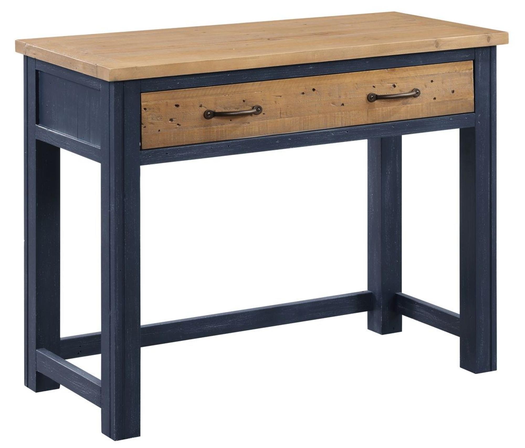 Splash of Blue 1 Drawer Desk