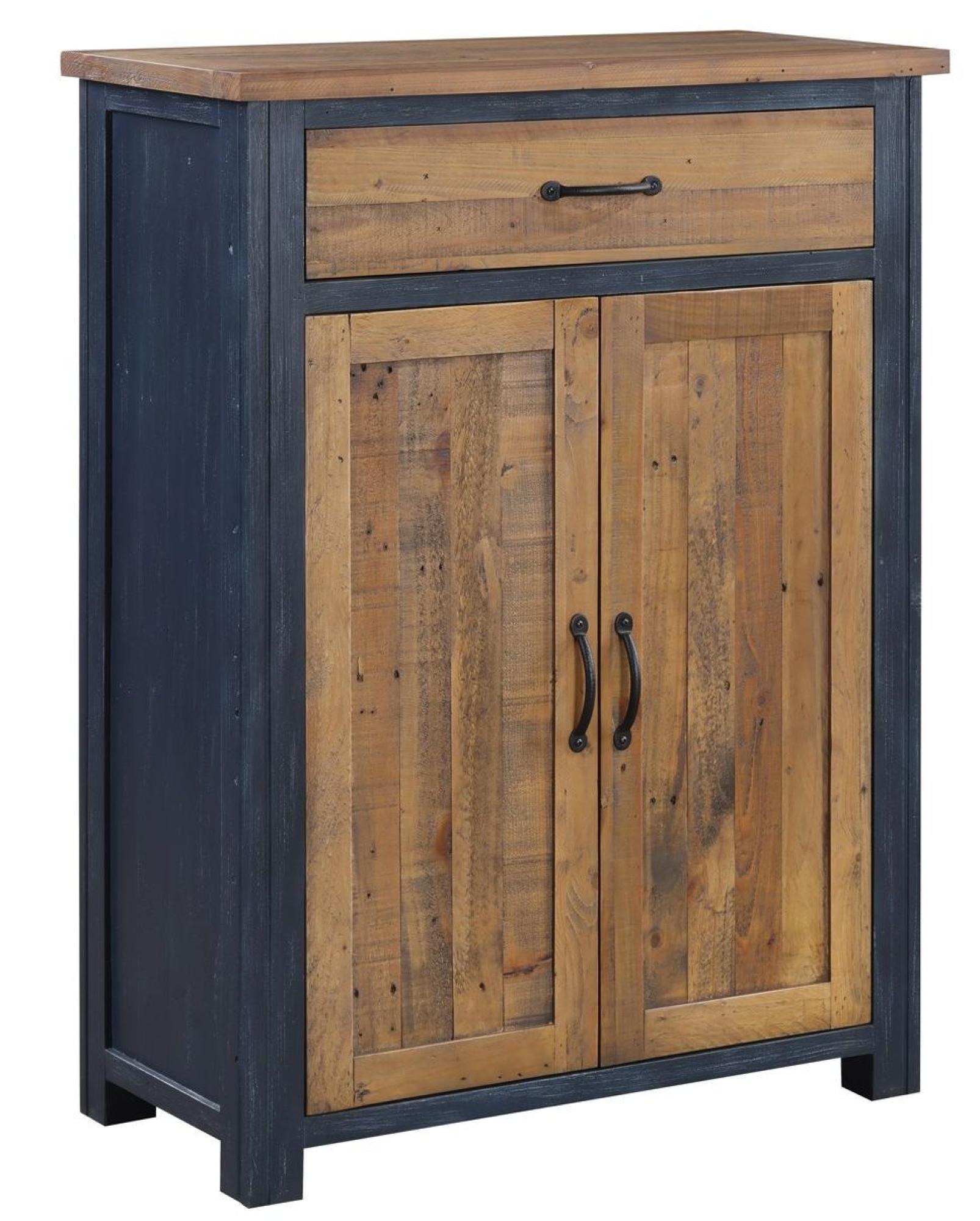 Splash of Blue 2 Door Shoe Cupboard