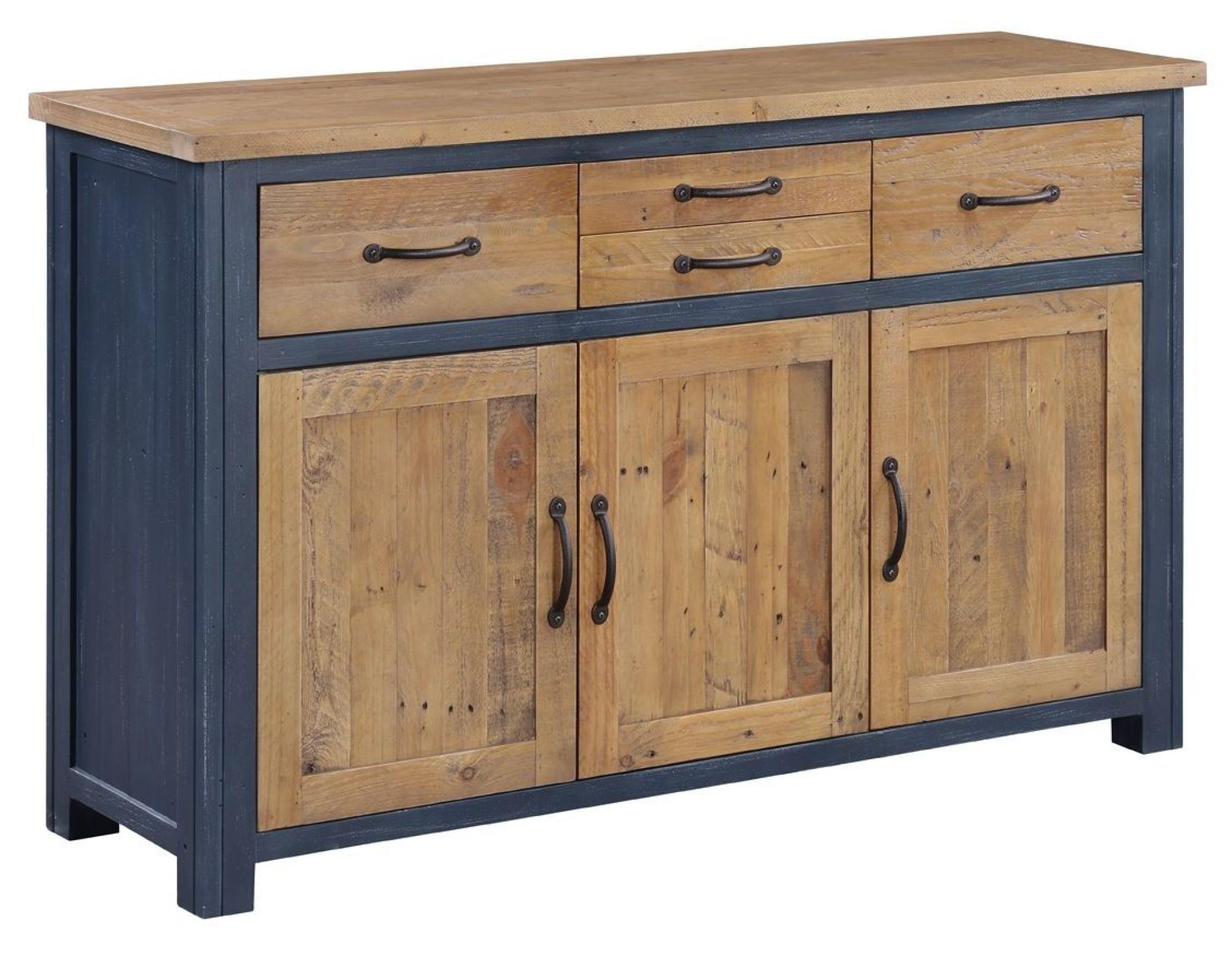Splash of Blue Medium Sideboard - 3 Door