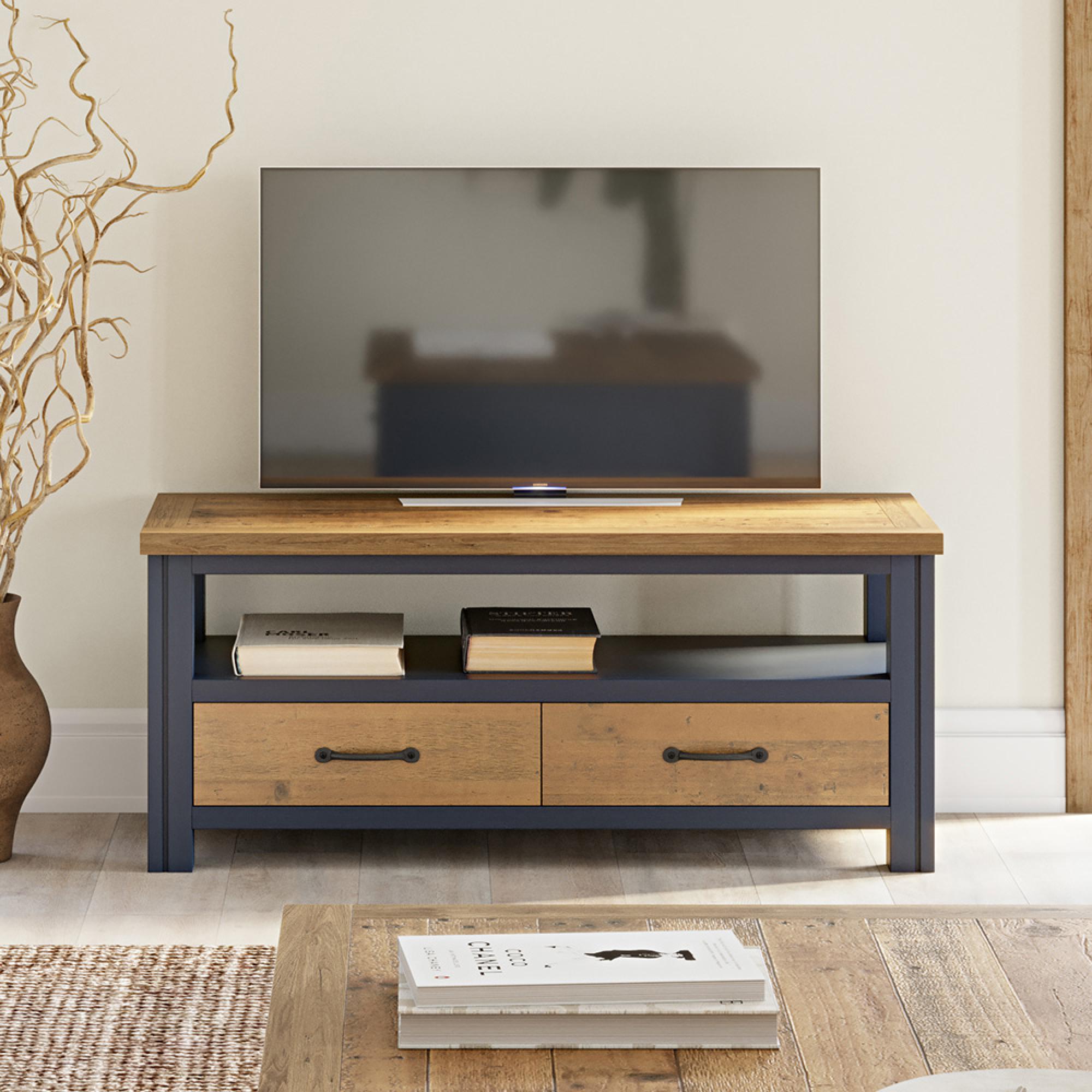 Spencer Blue 110cm TV Unit
