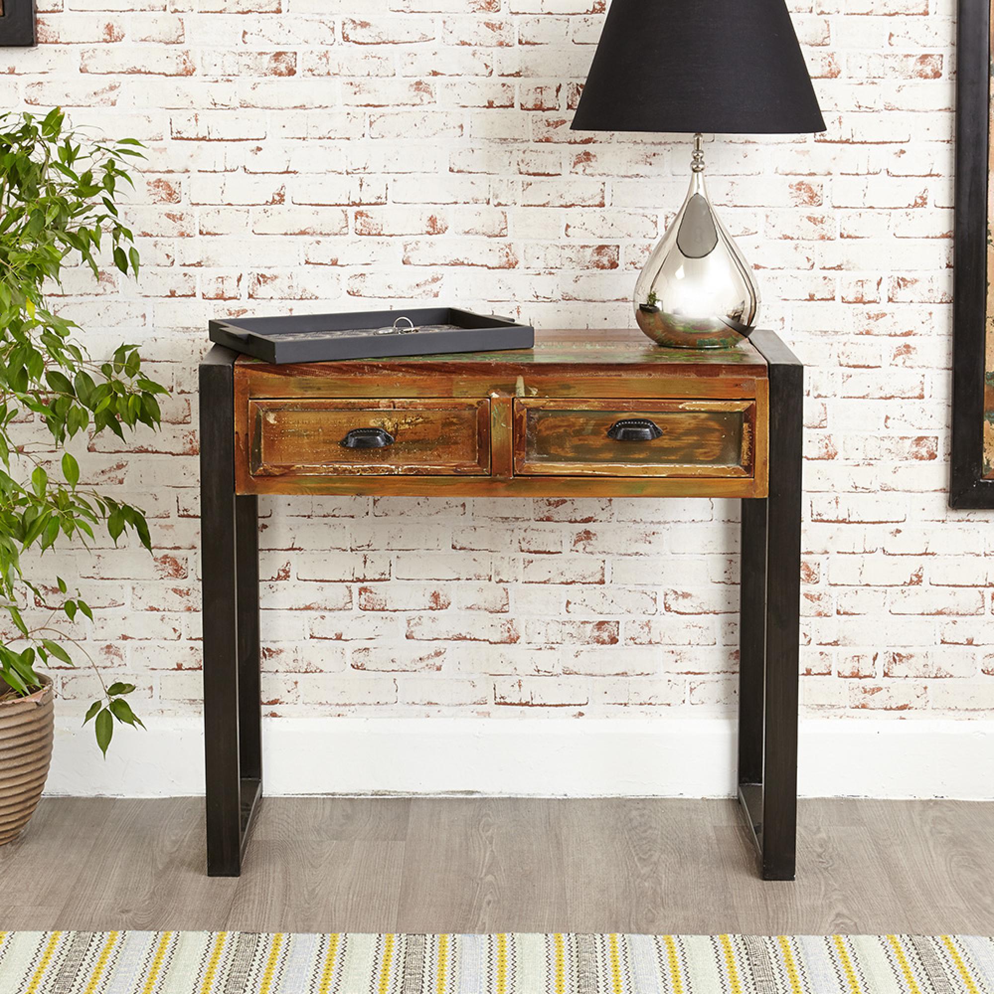 Urmston Chic Reclaimed Console Table