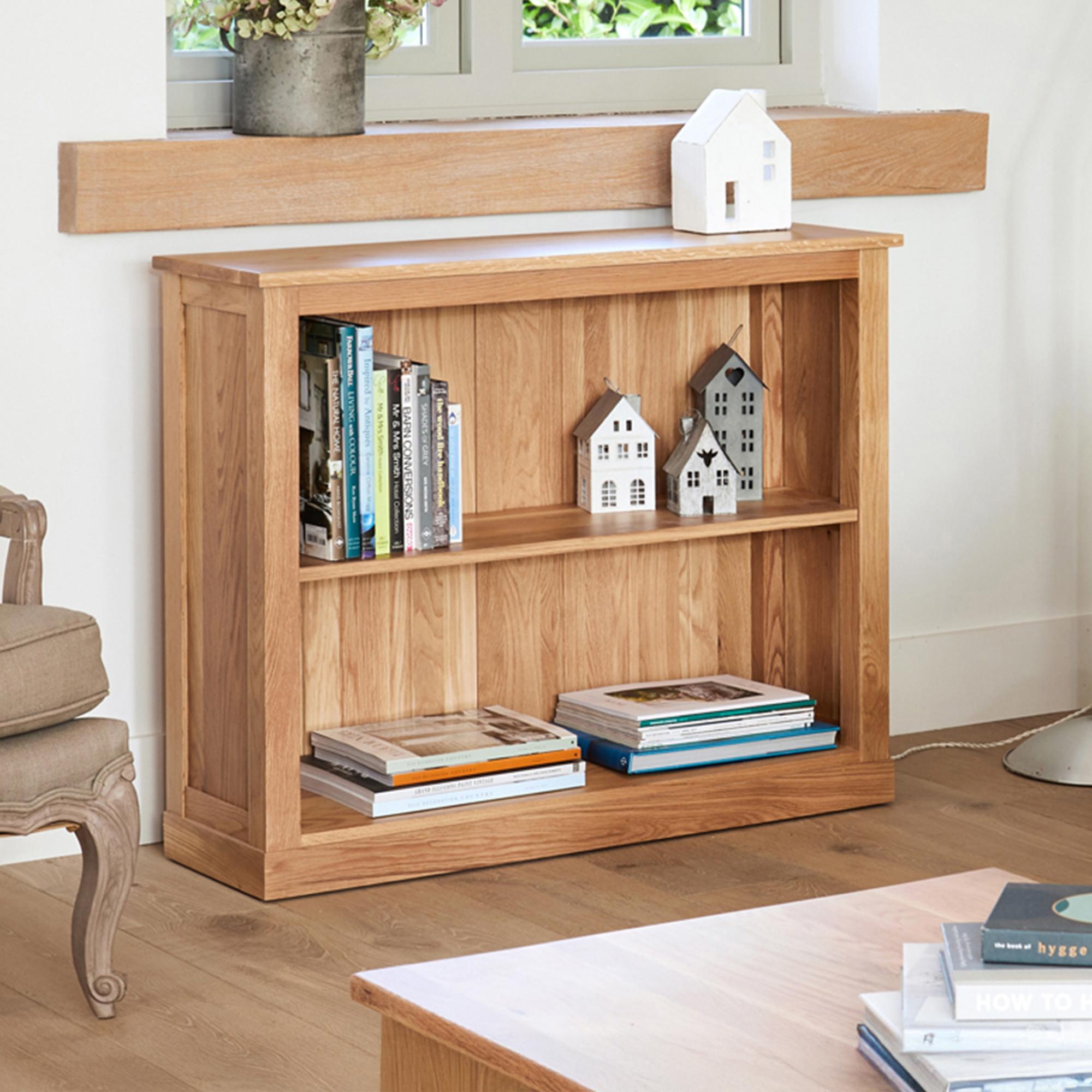 Martin Oak Small Bookcase