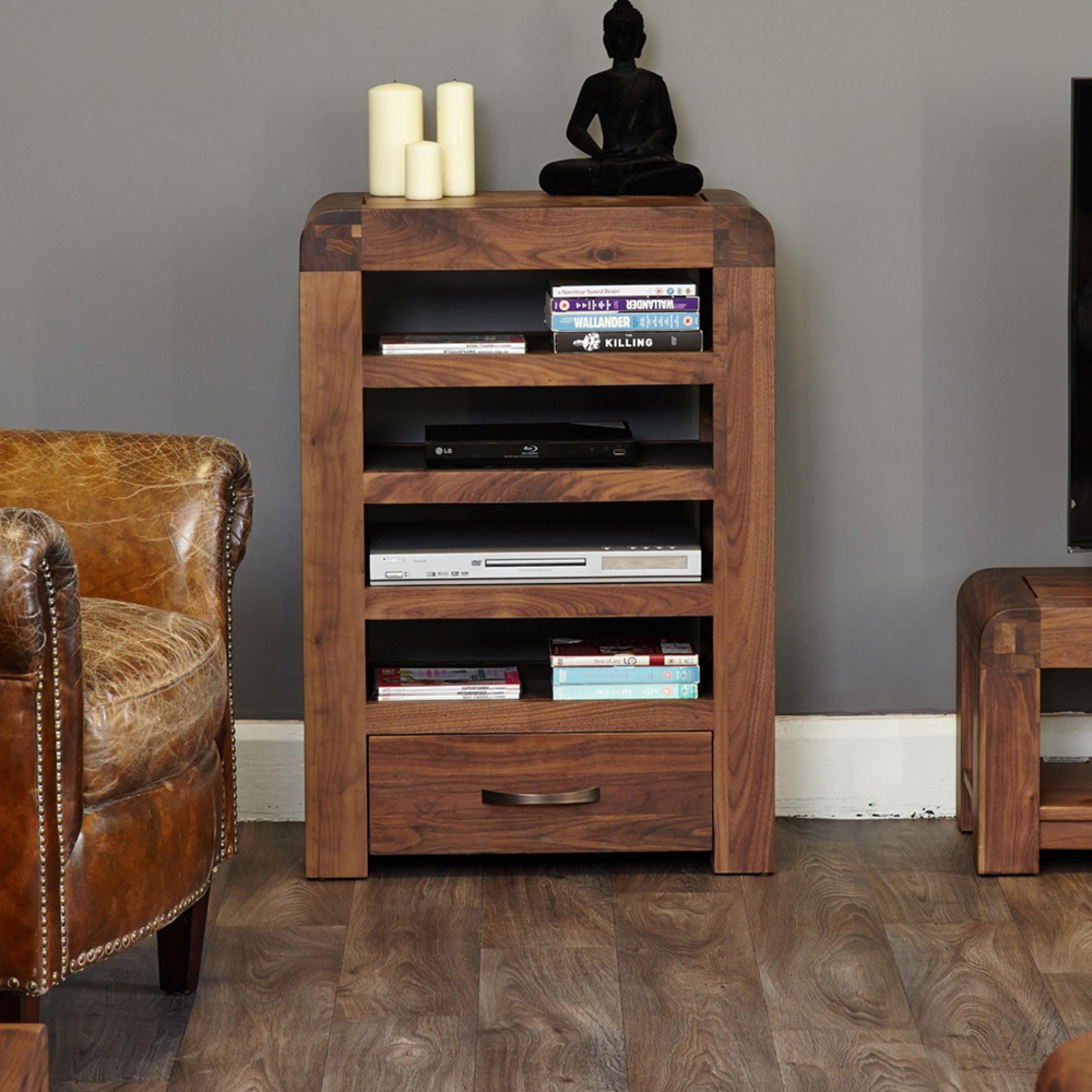 Shelby Walnut Entertainment Unit