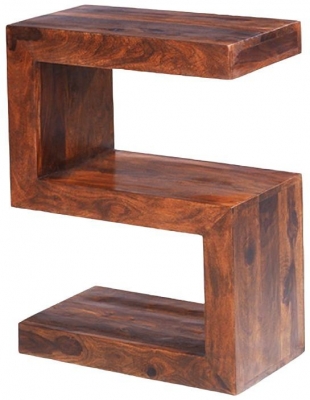 Cuba Sheesham S Shaped Unit
