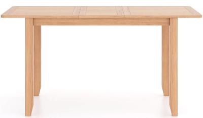 Product photograph of Arden Oak 4-6 Seater Extending Dining Table from Choice Furniture Superstore