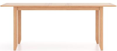 Product photograph of Arden Oak 4-8 Seater Extending Dining Table from Choice Furniture Superstore