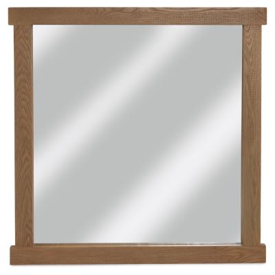 Bourg Rough Sawn Wall Mirror 100cm X 75cm