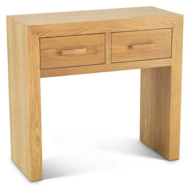 Moran Oak 2 Drawer Console Table