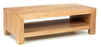 Product photograph of Moran Oak Modern Coffee Table from Choice Furniture Superstore