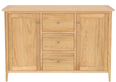 Salvo Oak 2 Door 3 Drawer Large Sideboard