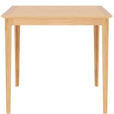 Product photograph of Salvo Oak 2 Seater Square Dining Table from Choice Furniture Superstore