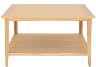 Salvo Oak Square Coffee Table