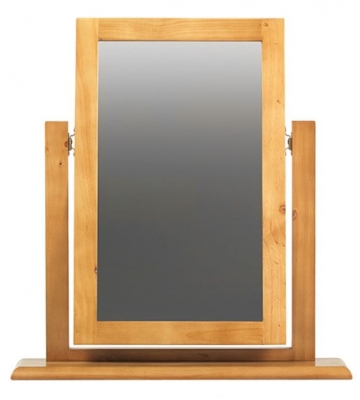 Churchill Waxed Pine Dressing Mirror