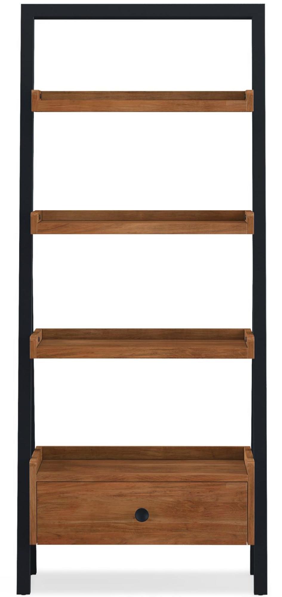 Urban Acacia Ladder Bookcase