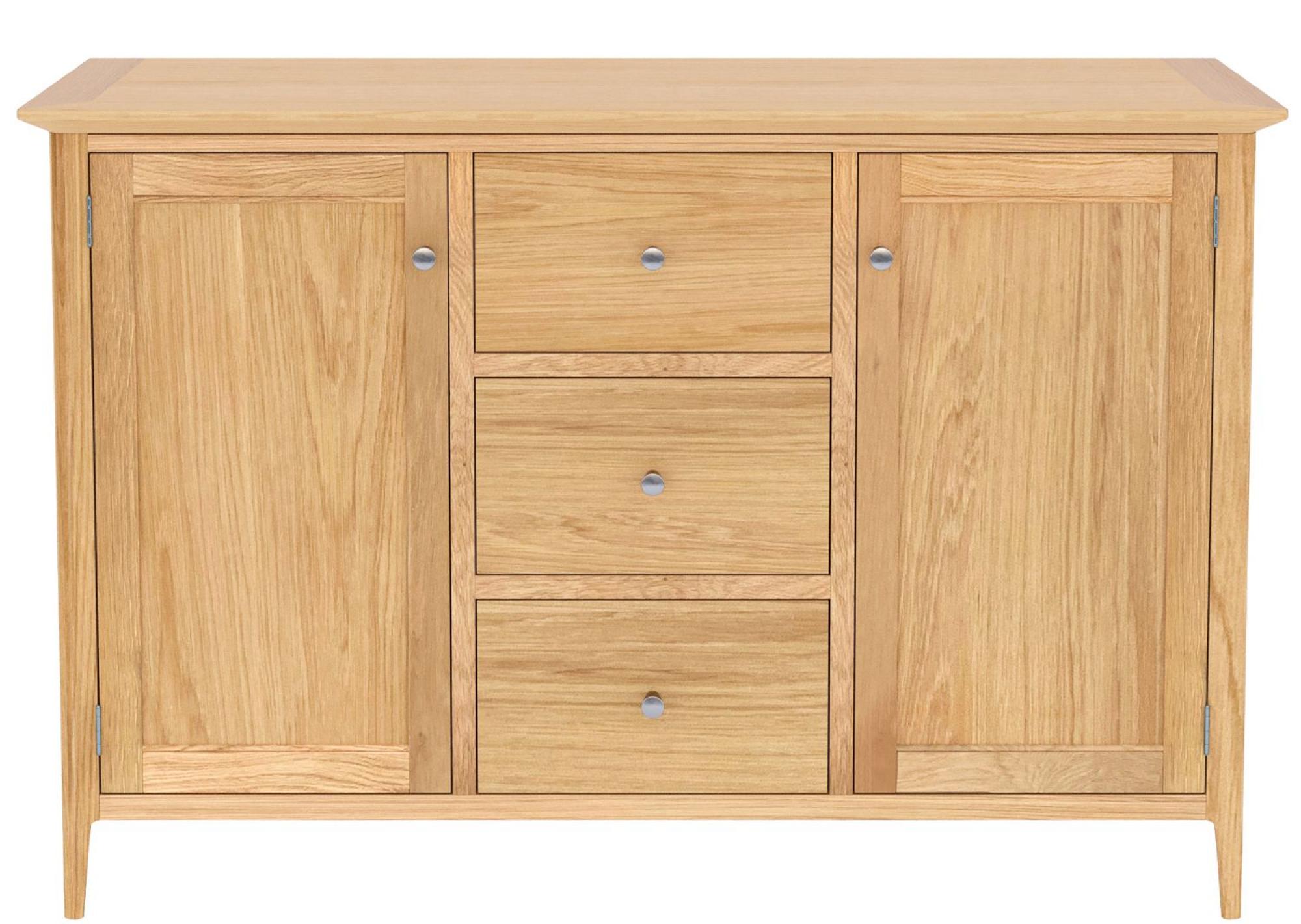 Saxby Oak 120cm Small 2 Door Sideboard