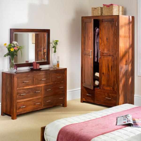 Hermitage Cube Sheesham Bedroom