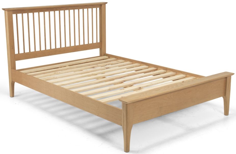 Cornett Oak Slatted Bed - Sizes Available
