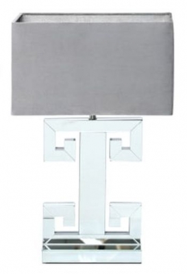Anya Table Lamp with Grey Shade